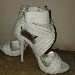 Strappy heels